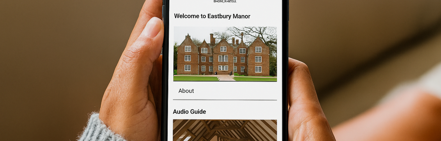 Eastbury Manor goes digital